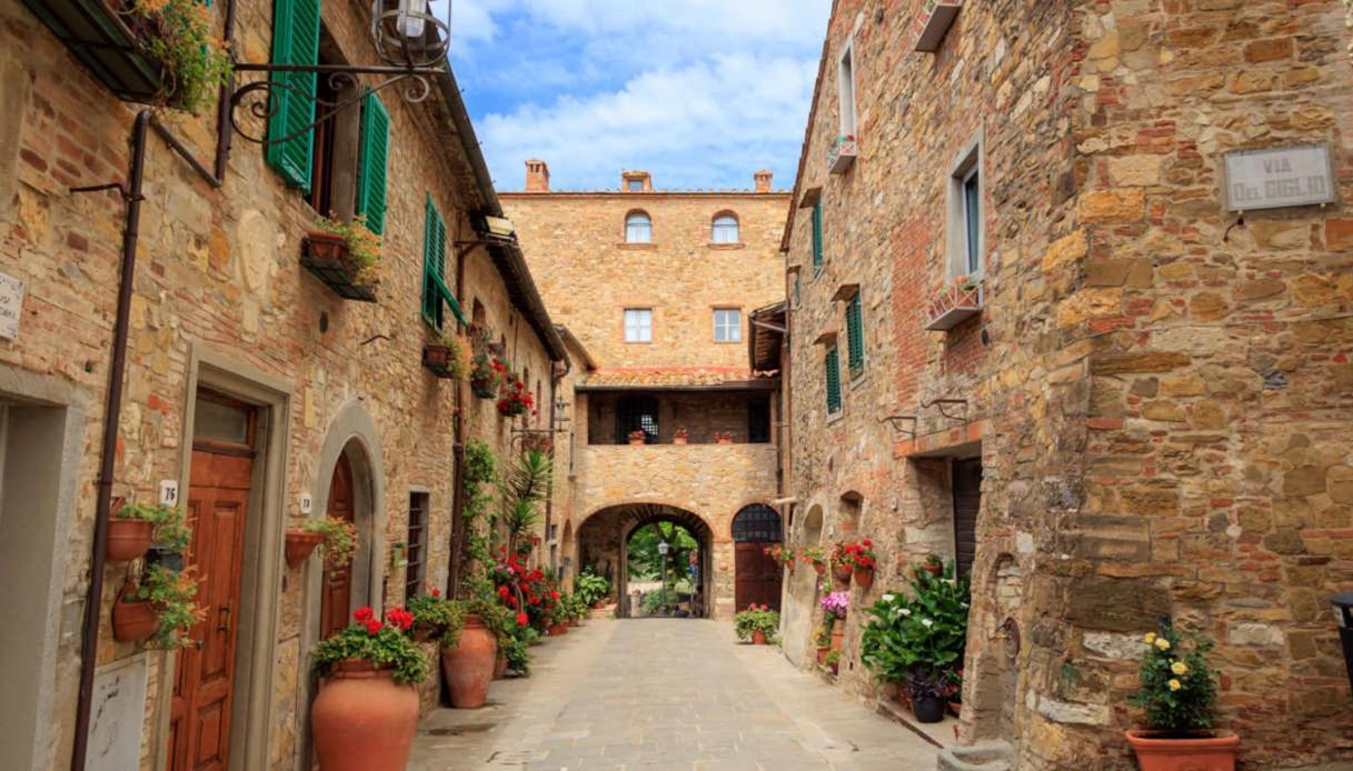 Dolce Cuore Luxe Apartment Chianti Florence Male Romantyczne Mieszkanie San Donato in Poggio エクステリア 写真