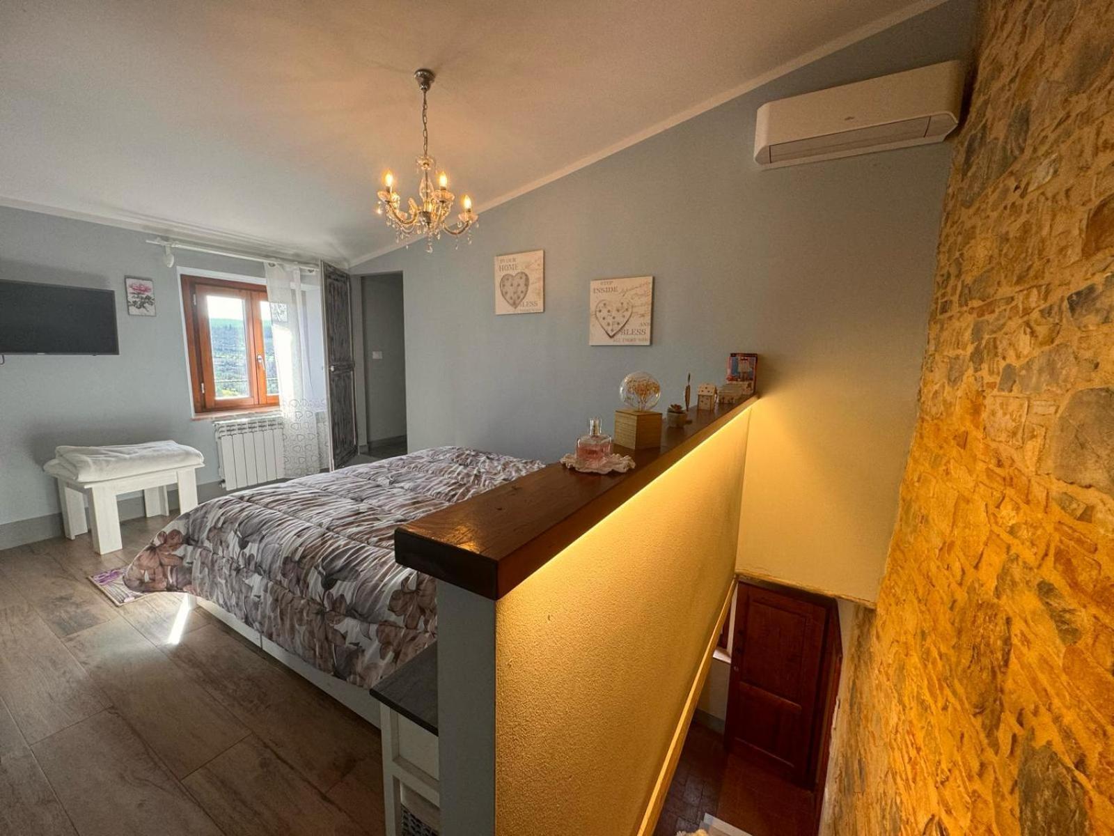 Dolce Cuore Luxe Apartment Chianti Florence Male Romantyczne Mieszkanie San Donato in Poggio エクステリア 写真