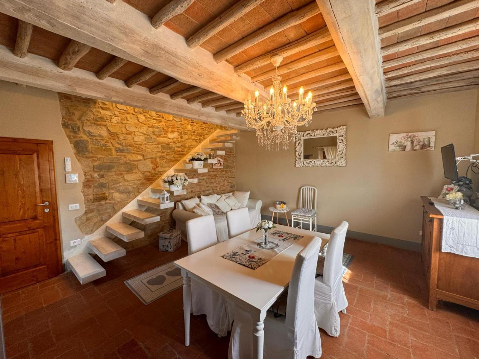 Dolce Cuore Luxe Apartment Chianti Florence Male Romantyczne Mieszkanie San Donato in Poggio エクステリア 写真