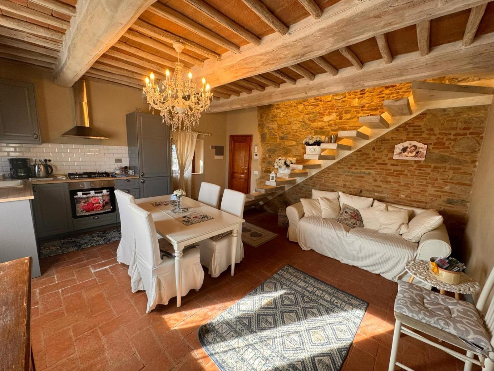 Dolce Cuore Luxe Apartment Chianti Florence Male Romantyczne Mieszkanie San Donato in Poggio エクステリア 写真