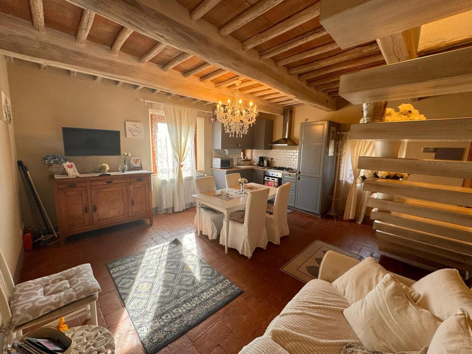 Dolce Cuore Luxe Apartment Chianti Florence Male Romantyczne Mieszkanie San Donato in Poggio エクステリア 写真